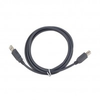 Кабель USB - USB BM 1.8 м Cablexpert Grey, профессиональная серия (CCP-USB2-AMBM
