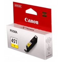 Картридж Canon CLI-451Y, Yellow, iP7240, MG5240 MG5540 MG6340 MG6440 MG7140, MX9