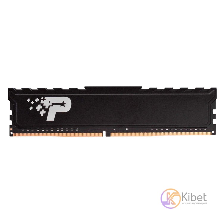 Модуль памяти 16Gb DDR4, 2666 MHz, Patriot Signature Line Premium, Black, 19-19-