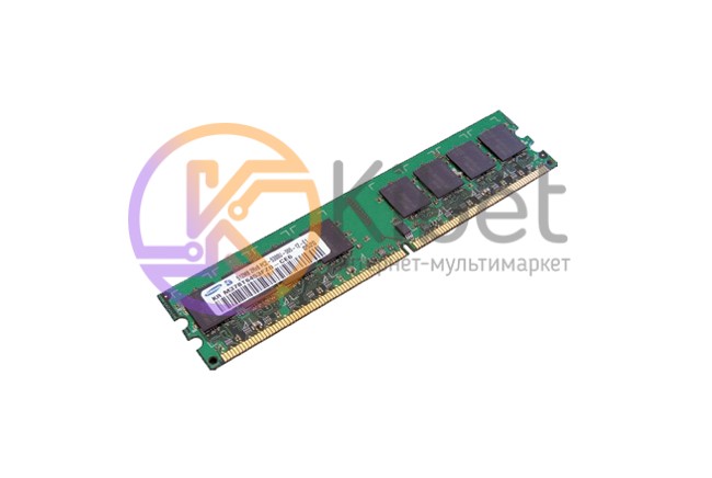 Модуль памяти 2Gb DDR2, 800 MHz, Samsung, CL6 (M378T5663QZ3-CF7)