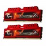 Модуль памяти 8Gb x 2 (16Gb Kit) DDR3, 1600 MHz, G.Skill Ripjaws X, Red, 10-10-1
