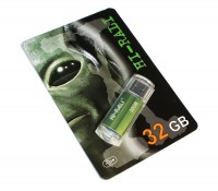 USB Флеш накопитель 32Gb Hi-Rali Corsair series Green HI-32GBCORGR