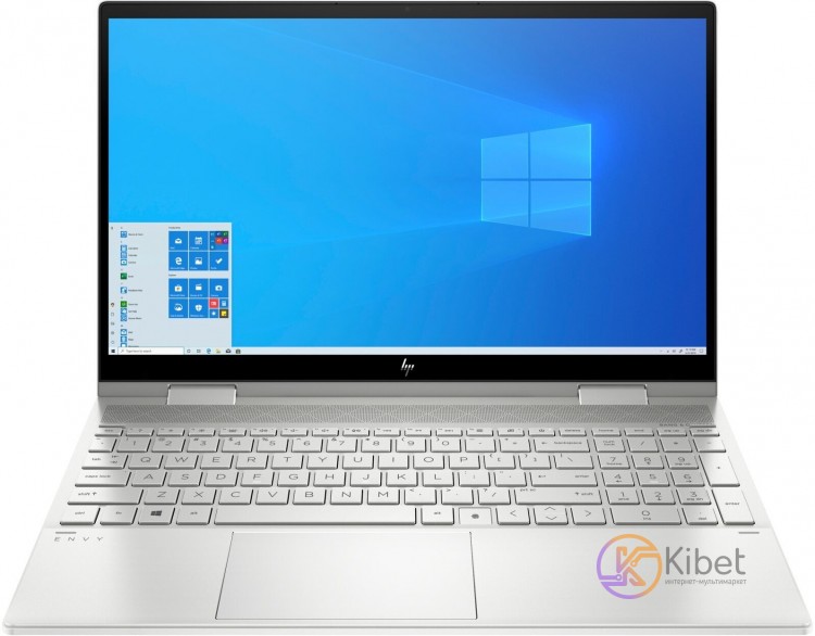 Ноутбук 15' HP Envy x360 15-ed0000ur (1L6F8EA) Silver 15.6', Multi-touch, глянце
