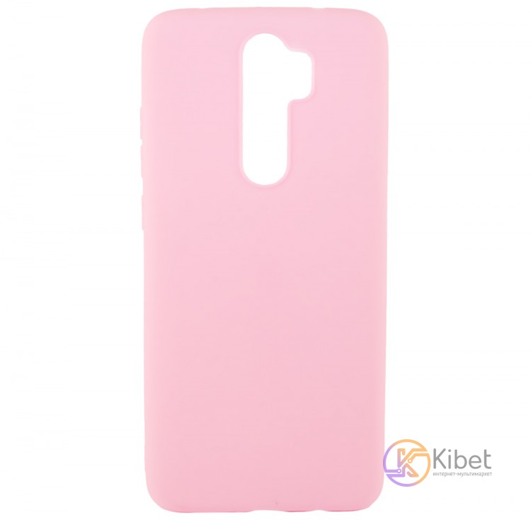 Накладка силиконовая для смартфона Xiaomi Redmi Note 8 Pro, Soft case matte Pink