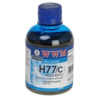 Чернила WWM HP 177 85, Cyan, 200 мл, водорастворимые (H77 C)