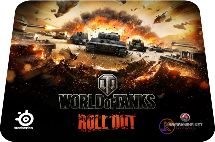 Коврик SteelSeries QcK World of Tanks Tiger Edition (67272)
