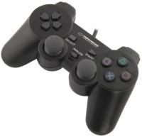 Геймпад Esperanza GX500 'Corsair', Black, USB, вибрация, для PC PS2 PS3, 2 анало