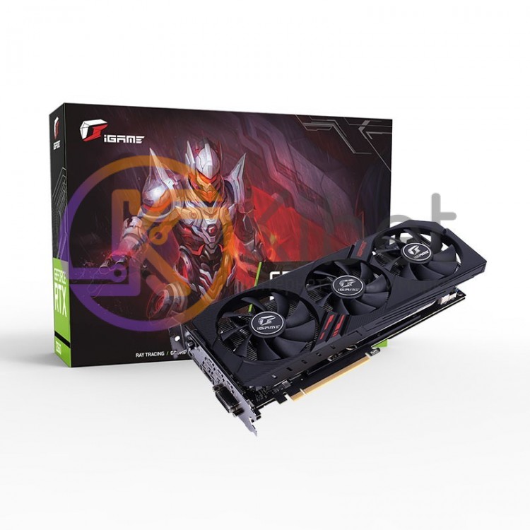 Видеокарта GeForce GTX 1660 SUPER, Colorful, iGame Ultra, 6Gb DDR6, 192-bit, DVI