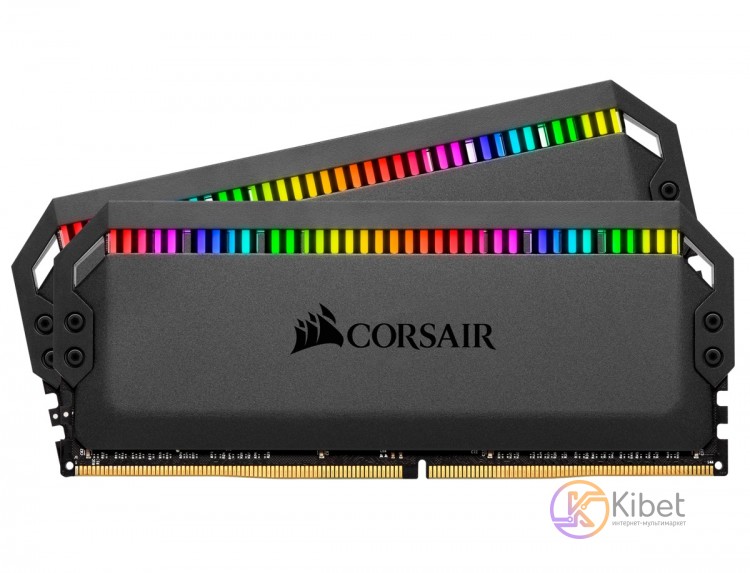 Модуль памяти 8Gb x 2 (16Gb Kit) DDR4, 3600 MHz, Corsair Dominator Platinum RGB,