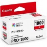 Картридж Canon PFI-1000R, Red, imagePROGRAF PRO-1000, 80 мл (0554C001)