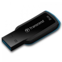 USB Флеш накопитель 8Gb Transcend 360 Black-Blue 15 7Mbps TS8GJF360