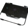 Подставка для ноутбука до 15.6' HQ-Tech HDW-N2000TRI, Black, 12 см + 2 x 7 см ве