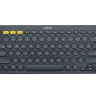 Клавиатура Logitech K380 Multi-Device, Black, Bluetooth (беспроводная), компактн
