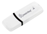 USB Флеш накопитель 8Gb Smartbuy Paean White SB8GBPN-W