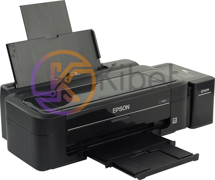 Принтер струйный цветной A4 Epson L312 (C11CE57403), Black, 5760x1440 dpi, до 33