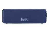 Колонка портативная 2E SoundXBlock, Dark Blue, 2 x 10 Вт, Bluetooth 5.0, MicroSD