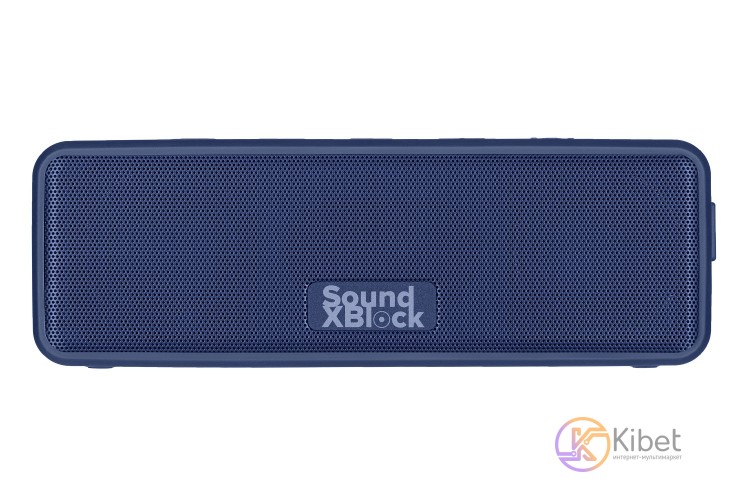 Колонка портативная 2E SoundXBlock, Dark Blue, 2 x 10 Вт, Bluetooth 5.0, MicroSD