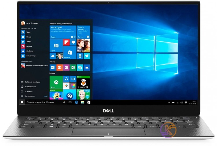 Ноутбук 13' Dell XPS 13 7390 (X358S2NIW-68S) Platinum Silver 13.3' глянцевый LED