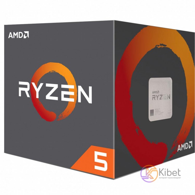 Процессор AMD (AM4) Ryzen 5 1600, Box, 6x3,2 GHz (Turbo Boost 3,6 GHz), L3 16Mb,
