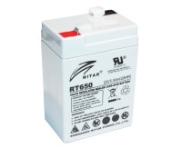 Батарея для ИБП 6В 5.0Ач Ritar RT650 6V 5.0Ah 70х47х107 мм (RT650)