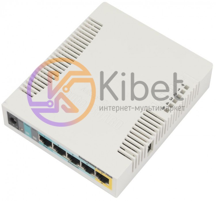 Роутер MikroTik RouterBOARD RB951Ui-2HND, 5 LAN 10 100Mb