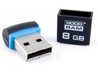 USB Флеш накопитель 8Gb Goodram Piccolo Black 16 9Mbps UPI2-0080K0R11