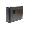 Корпус GTL M01-BU Black Blue, 400W, 80mm, Micro ATX Mini ITX, 2 x 3.5mm, USB2.