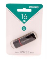 USB Флеш накопитель 16Gb Smartbuy Crown Black SB16GBCRW-K