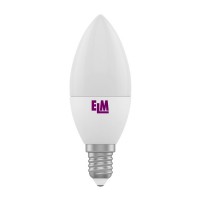 Лампа ELM LED E14, C37 5W 4000K (яркий свет) 18-0069