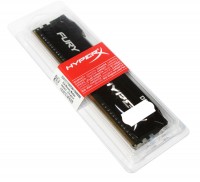 Модуль памяти 8Gb DDR4, 2133 MHz, Kingston HyperX Fury, Black, 14-14-14, 1.2V, с