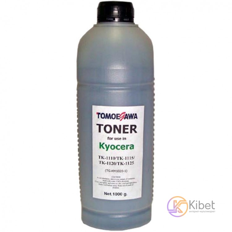 Тонер Kyocera TK-1110 TK-1120, Black, FS-1020 1025 1040 1060 1120 1125 1325, 1 к