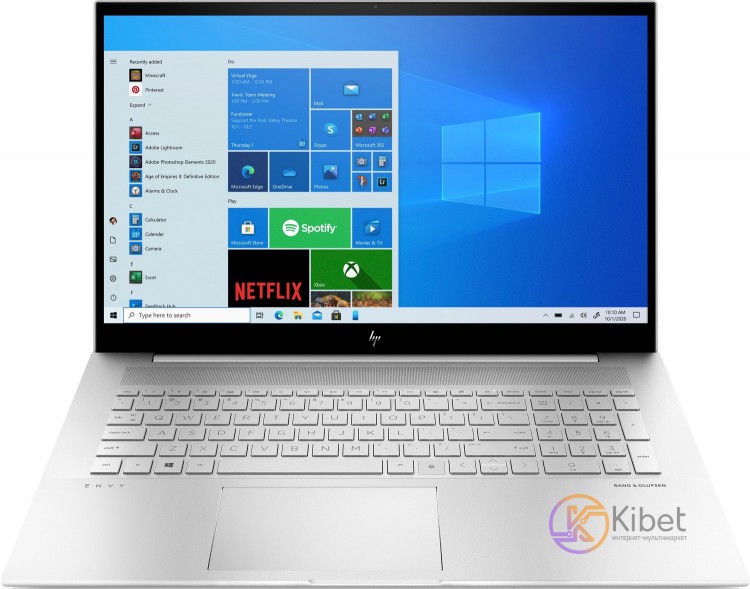 Ноутбук 17' HP Envy 17-cg1005ur (2X2L3EA) Silver 17.3' глянцевый LED Ultra HD 4K