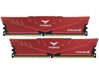 Модуль памяти 8Gb x 2 (16Gb Kit) DDR4, 3200 MHz, Team Vulcan Z, Red, 16-18-18-38