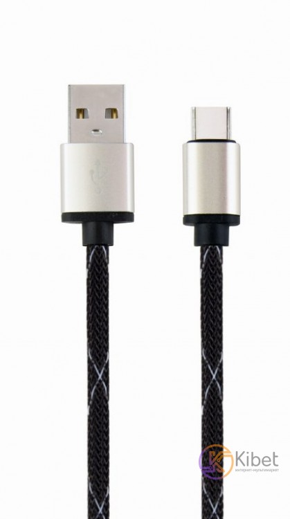 Кабель USB - USB Type-C 2.5 м Cablexpert, премиум (CCP-USB2-AMCM-2.5M)
