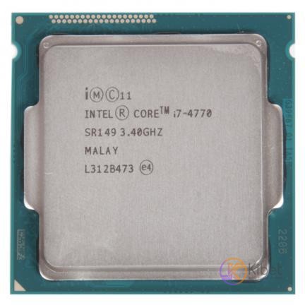 Процессор Intel Core i7 (LGA1150) i7-4770, Tray, 4x3.4 GHz (Turbo Boost 3.9 GHz)