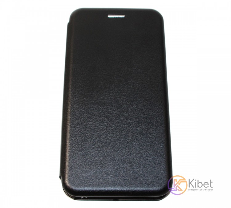 Чехол-книжка кожаный для Huawei P20 Lite, Black