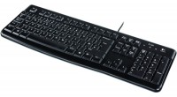 Клавиатура Logitech K120, Black, USB, стандартная, 104 кнопки, русская раскладка