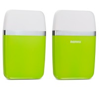 Универсальная мобильная батарея 6000 mAh, Remax Aroma, White Green