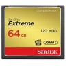 Карта памяти CompactFlash, 64Gb, SanDisk Extreme, R120 W85 MB s (SDCFXSB-064G-G4