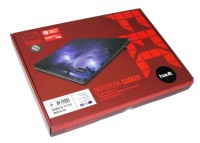 Подставка для ноутбука до 16' Havit Cooler Pad HV-F2035, Black, 2x6 см вентилято