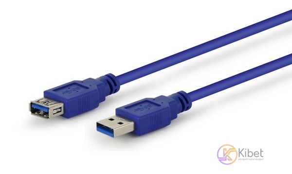 Кабель-удлинитель USB3.0 3 м Cablexpert Blue (CCP-USB3-AMAF-10)