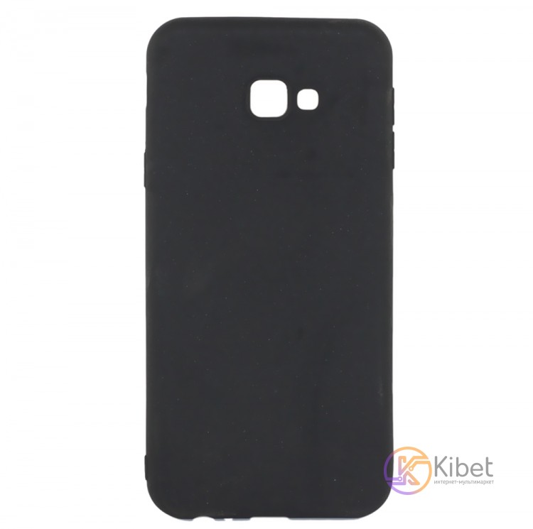 Накладка силиконовая для смартфона Samsung J415 (J4+ 2018), Soft case matte Blac
