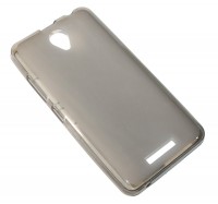 Накладка силиконовая для смартфона Lenovo A5000 Dark Transparent