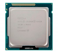 Процессор Intel Celeron (LGA1155) G1620, Tray, 2x2,7 GHz, HD Graphic (1050 MHz),