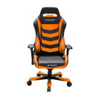Игровое кресло DXRacer Iron OH IS166 NO Black-Orange (60410)