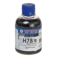 Чернила WWM HP 178, Black, 200 г (H78 B)
