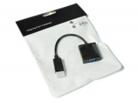Переходник Atcom DisplayPort(male) -VGA(female) кабель 10см
