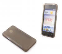 Накладка силиконовая для смартфона Huawei Y330 Dark Transparent