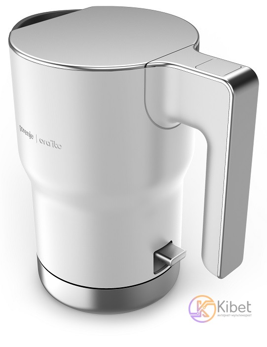 Чайник Gorenje K15ORAW, White, 2400W, 1.5 л, индикатор уровня воды, металл