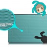 Подставка для ноутбука до 17' DeepCool N2, Blue Black Bunny, 18 см вентилятор (2